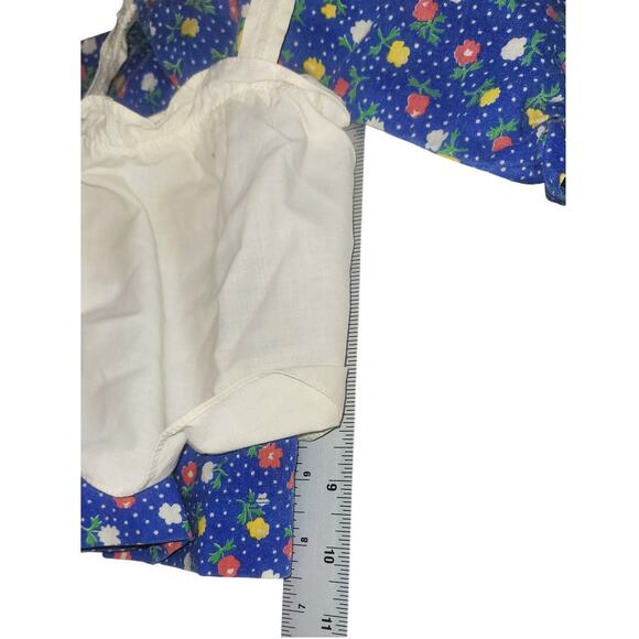 9" Vintage Raggedy Ann Dress With a White Pinafore ~ Original Outfit - Picture 3 of 6